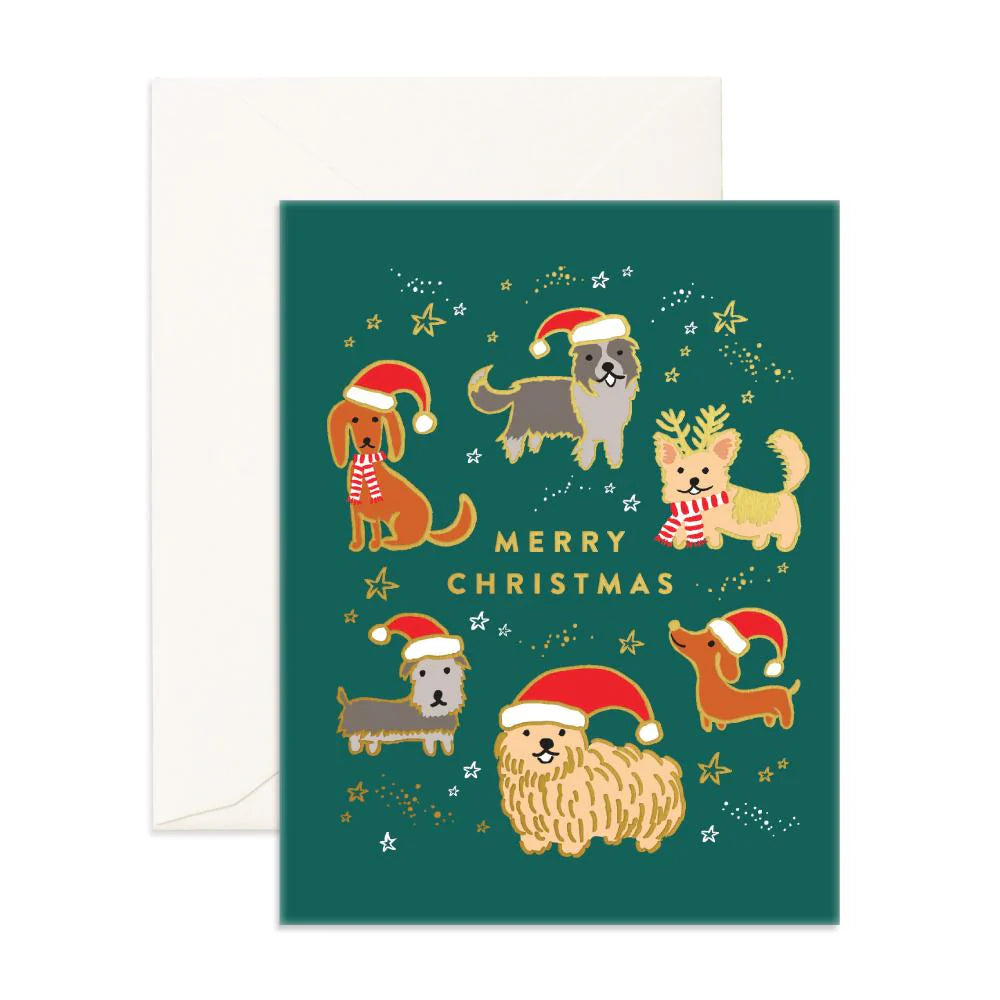 HAND WRITTEN CHRISTMAS CARD