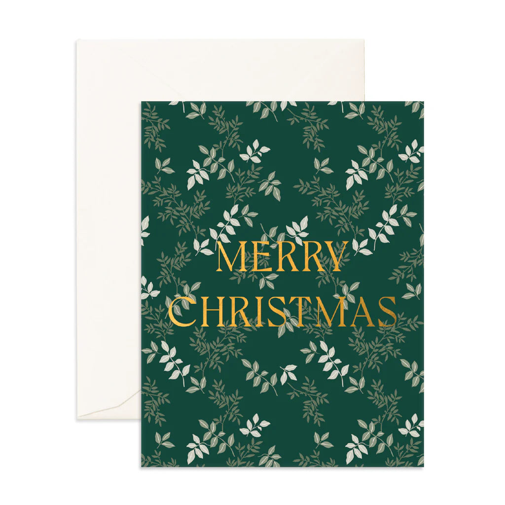 HAND WRITTEN CHRISTMAS CARD