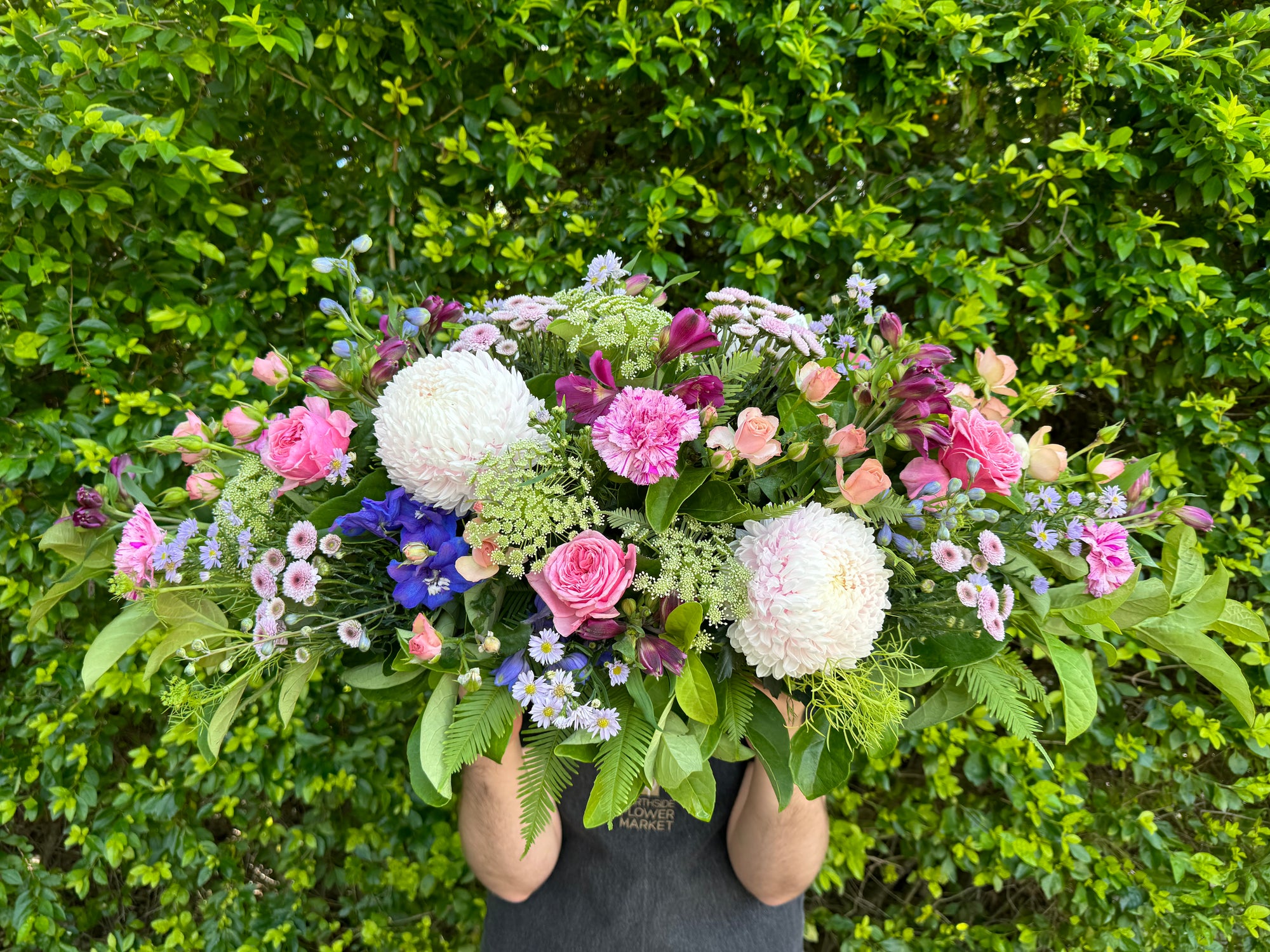 GARDEN CASKET SPRAY