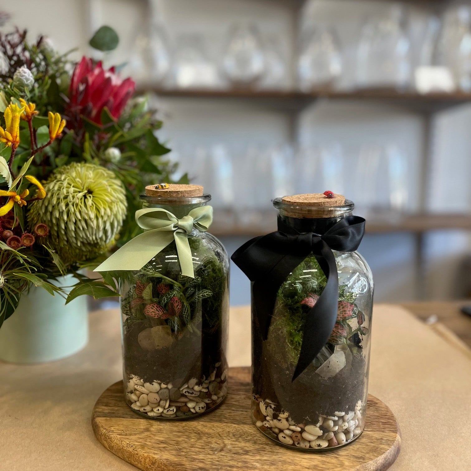 TERRARIUM IN BOTTLE