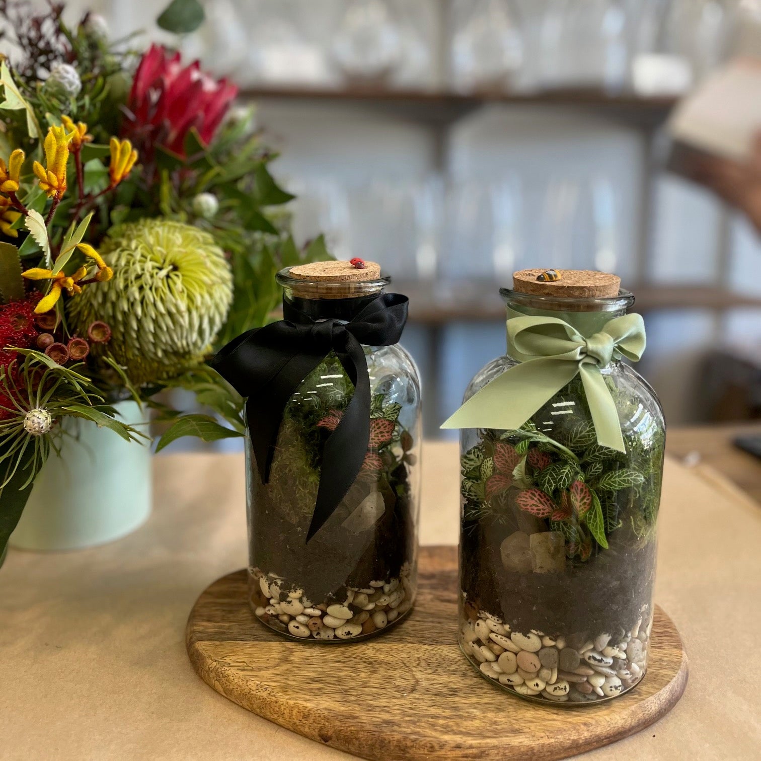 TERRARIUM IN BOTTLE